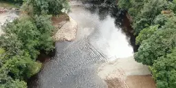 Erbistock Weir removal helping boost River Dee ecosystems