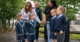 Scots council ‘Twinverclyde’ sees 10 sets of twins prepare to start school