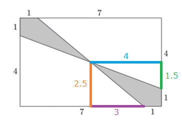 the same 8x5 rectangle, with additional lines added