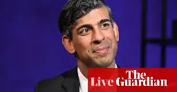 Rishi Sunak to publish Tory manifesto as party ads warn of Labour getting ‘massive majority’ – UK politics live