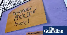 Voter ID in England led to racial and disability discrimination, report finds