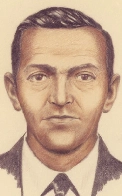 D. B. Cooper - Unidentified man, who hijacked a Boeing 727 in 1971. Parachuted into the night with $200,000 ransom from the plane. Never been found or conclusively identified.