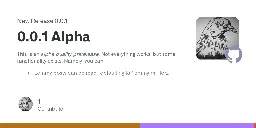 Release 0.0.1 Alpha · bqv/slide