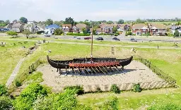 Re-enactors, mock battles and family fun to mark 75th anniversary of Viking ship Hugin’s arrival in Thanet