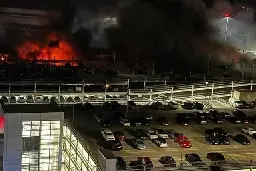 Luton Airport: EV not believed to be cause of massive car park blaze, says fire chief