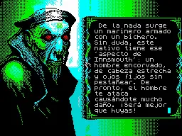 Innsmouth - A Lovecraft horror as a new Adventure game for your ZX Spectrum