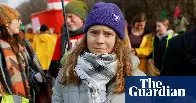 Greta Thunberg joins protest against expansion of Hampshire airport