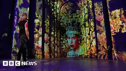 Canterbury Cathedral hosts immersive art depicting Royal Family