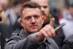 Tommy Robinson 'arrested under anti-terrorism laws' following London march