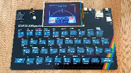ESP32 Powers Single-PCB ZX Spectrum Emulator