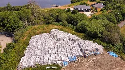 Huge pile of unused PPE dumped near nature reserve in Hampshire