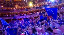 Brexiteers in meltdown after crowds wave EU flag at Last Night of the Proms