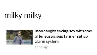 milk