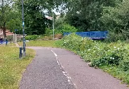 Riverside path taped off as ‘wartime object’ found in water