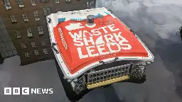 Waste shark drone to clean canals and rivers in Leeds
