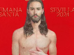 Poster of 'homoerotic' Jesus unleashes chaos