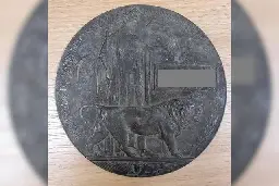 Do you recognise it?: Second World War death penny found in Bedford Park