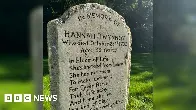 Grave of woman killed by tiger in pub restored