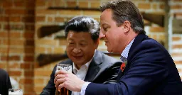 David Cameron is “a poster boy for elite capture by Beijing”