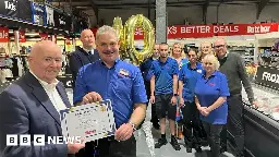 Shop worker awarded 40 sausage rolls for 40 years of service