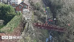 Duffield: Heritage railway line set to reopen after landslip