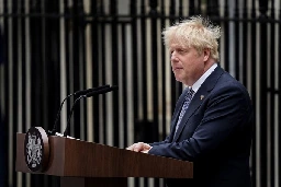 Humiliation for Boris Johnson as MPs back ban over Partygate lies